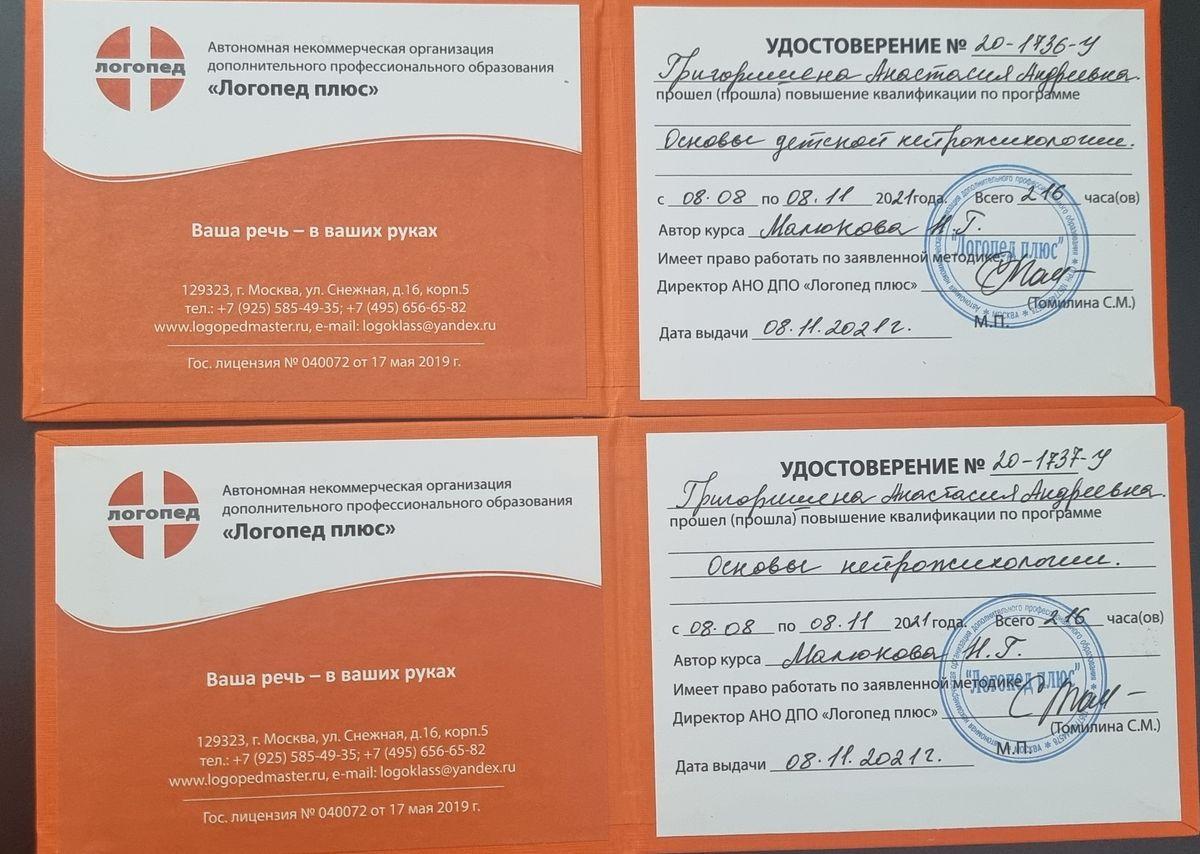 Основы нейропсихологии детской и взрослой